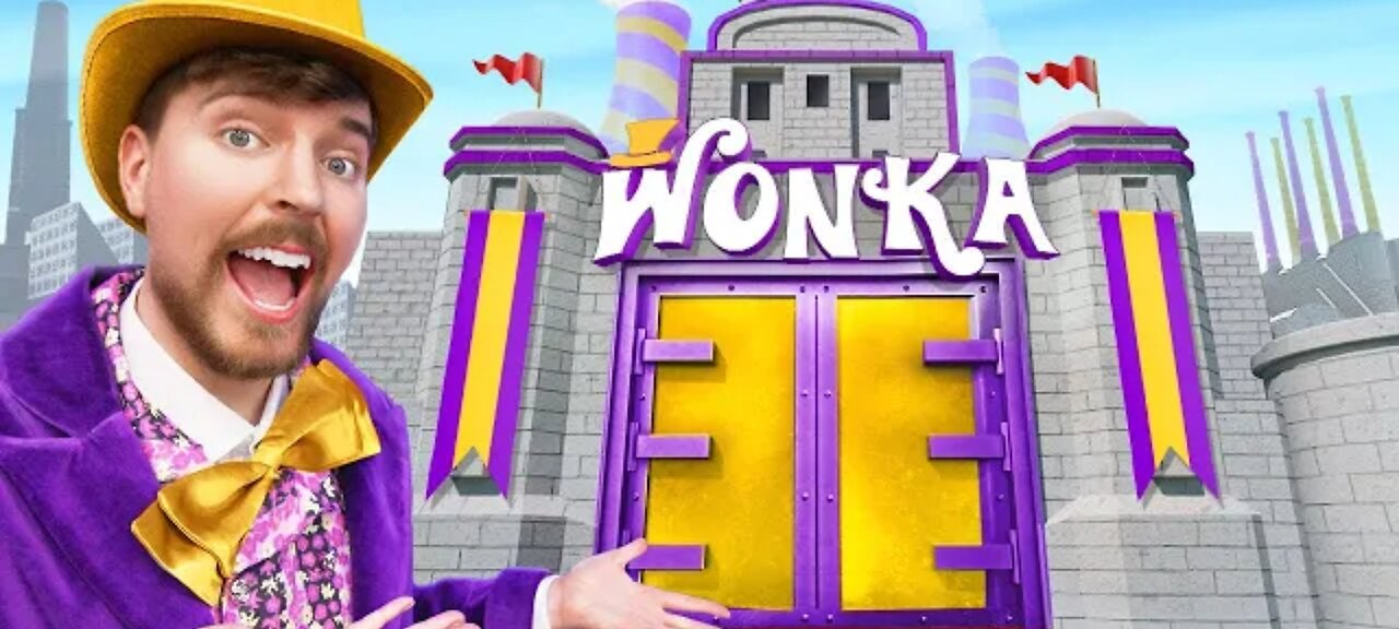 I Bilt willy Wonka chocolate Factory !