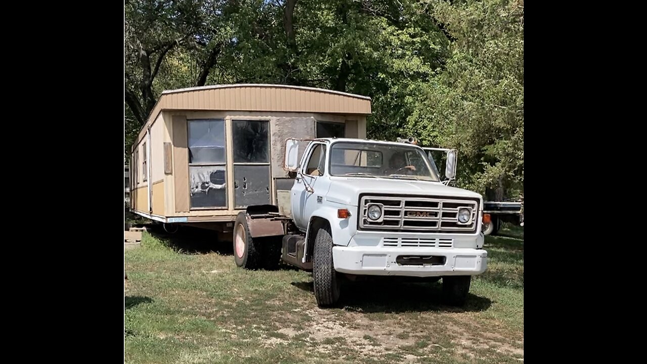 Part 1- Free Mobile Home to Man that Lost his home to a fire.