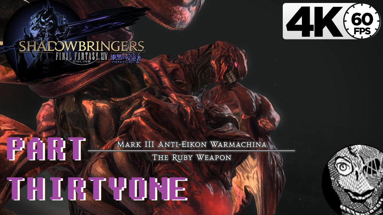 (PART 31) [Cinder Drift The Ruby Weapon] Final Fantasy XIV: Post-Shadowbringers Main Story 4k