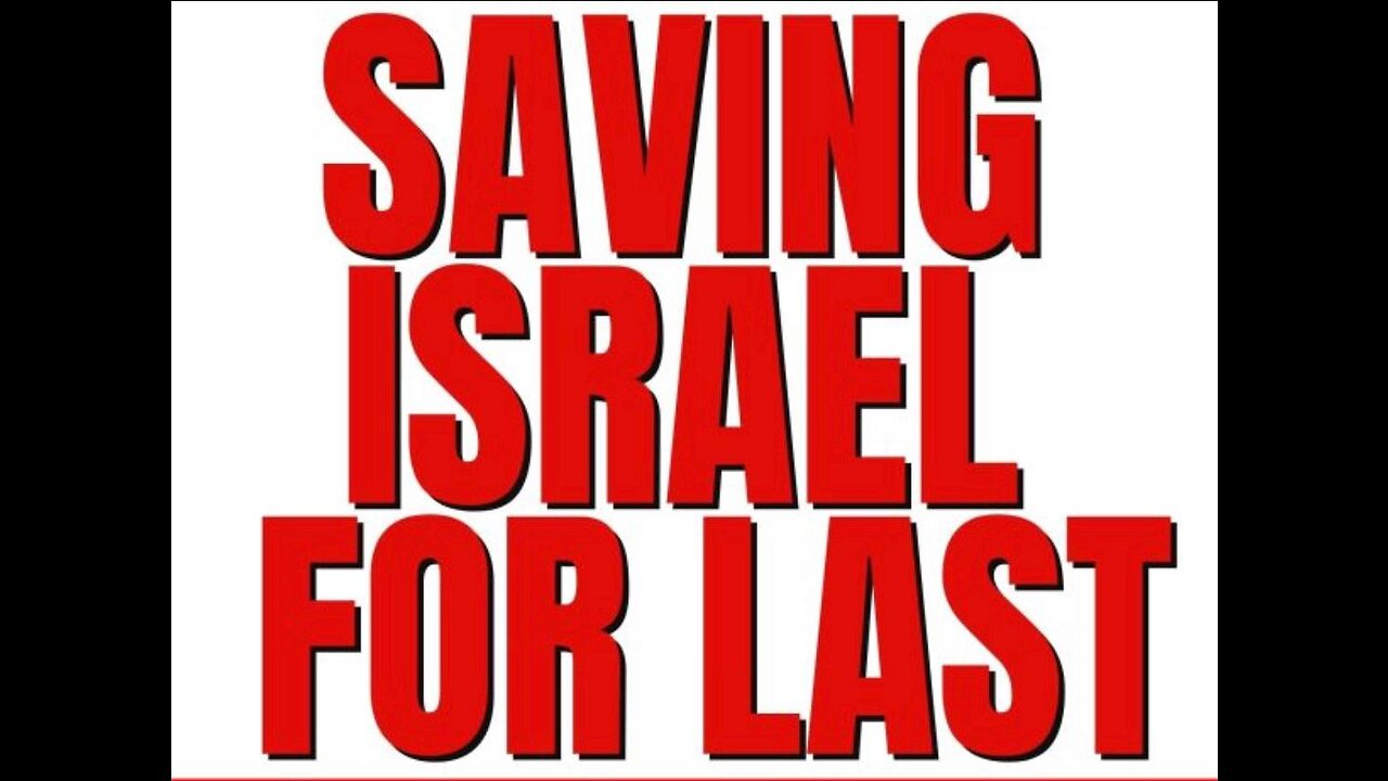 Israel is last for a reason ~ Khazarian Mafia 💥🥊