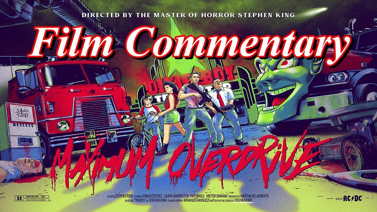 Stephen King Commentary Series - Maximum Overdrive (1986) - Film Fanatic Commentary Clips