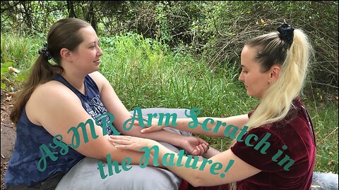 ASMR Arm Tracing in the Nature!