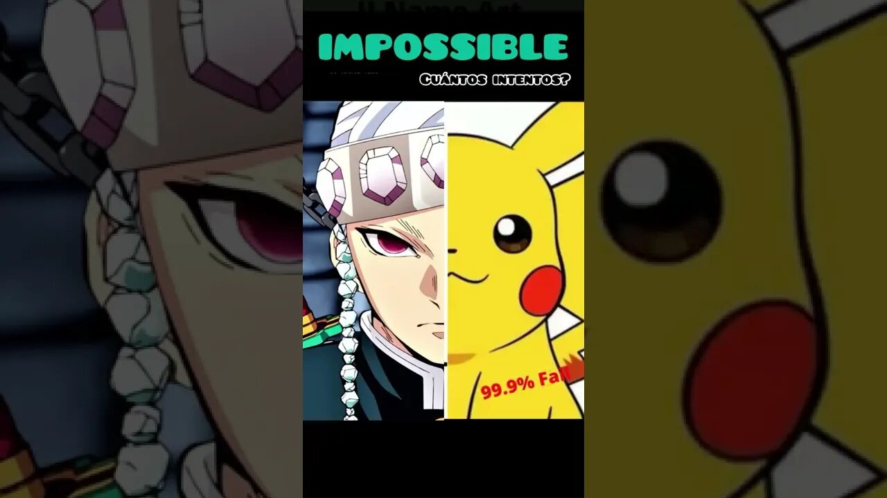 ONLY ANIME FANS CAN DO THIS IMPOSSIBLE STOP CHALLENGE #48