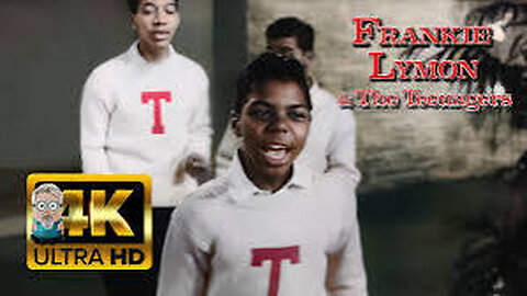 Frankie Lymon & the Teenagers - Baby Baby (1956) AI 4K Colorized Enhanced