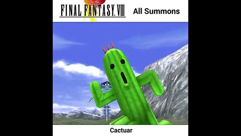 ALL summons( todos guardiões FF8) nostalgia