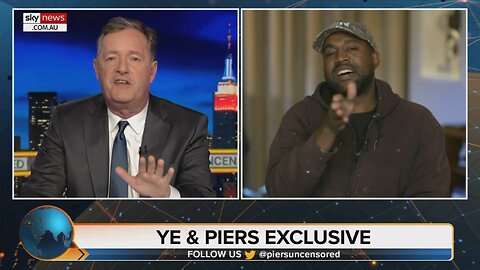 10 Minutes of Kanye ‘Ye’ West going Wild with Piers Morgan (Uncensored)