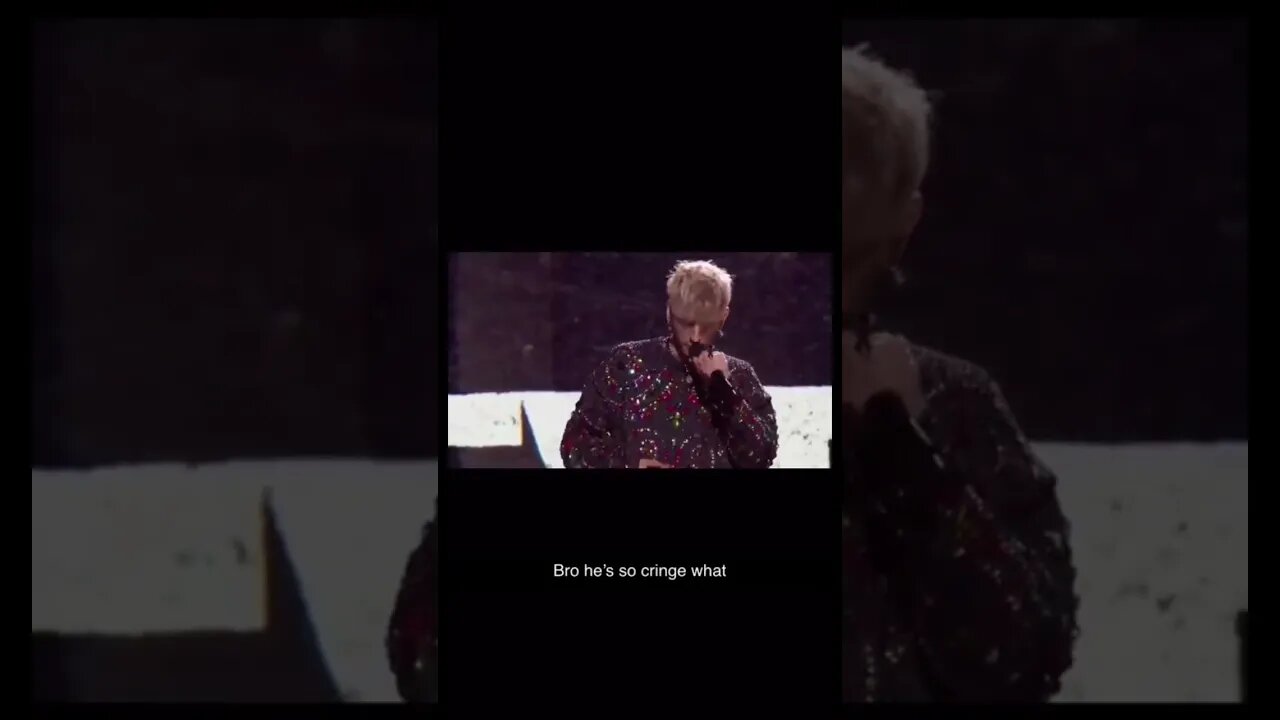 MGK very Cringe moment - Machine Gun Kelly