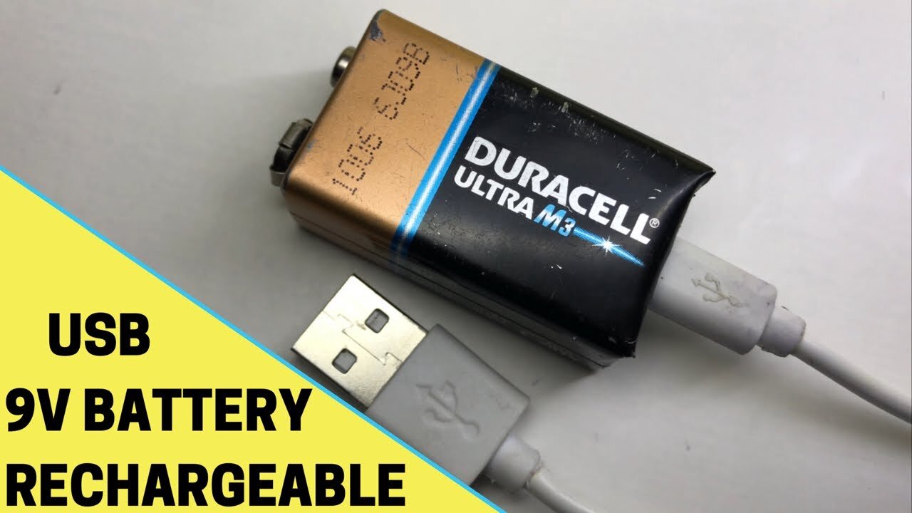 How to Make USB Rechargeable 9V Li-Ion Battery | Speed Logic