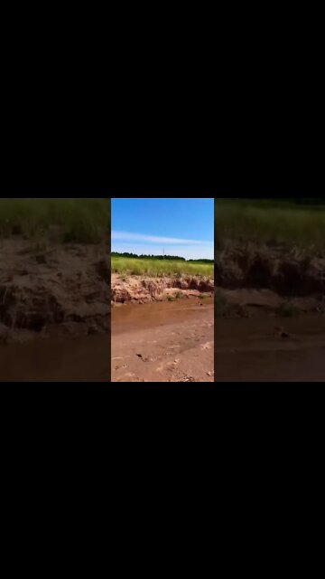 Little river near Twin Shores beach PEI