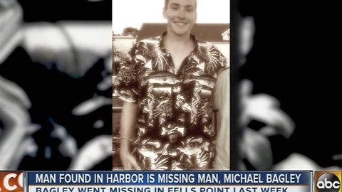 Michael Bagley's body found in harbor