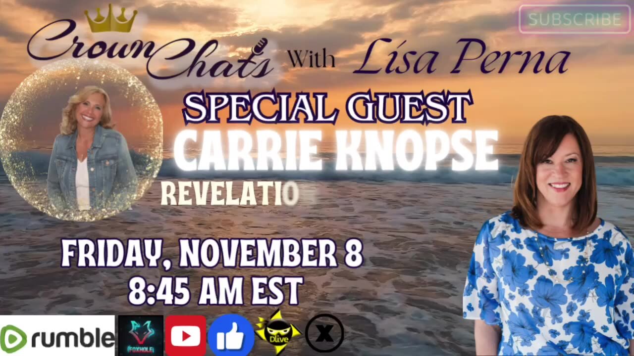 Crown Chats-God Has Us Backed with Carrie Knopse