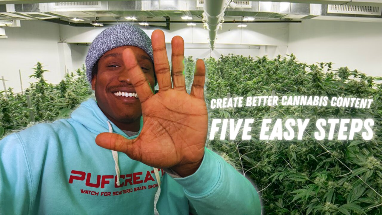 Better Cannabis Video Content Immediately! | 5 Easy Steps