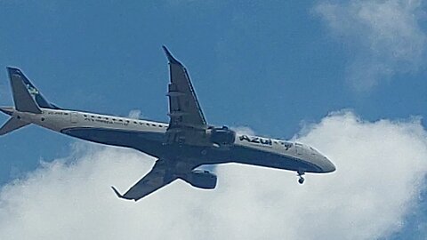 Embraer 195 PR-AXC vindo de Belém do Pará para Fortaleza