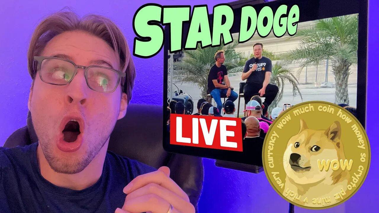 Elon Musk MAJOR Dogecoin Starlink T-Mobile ANNOUNCEMENT LIVE ⚠️