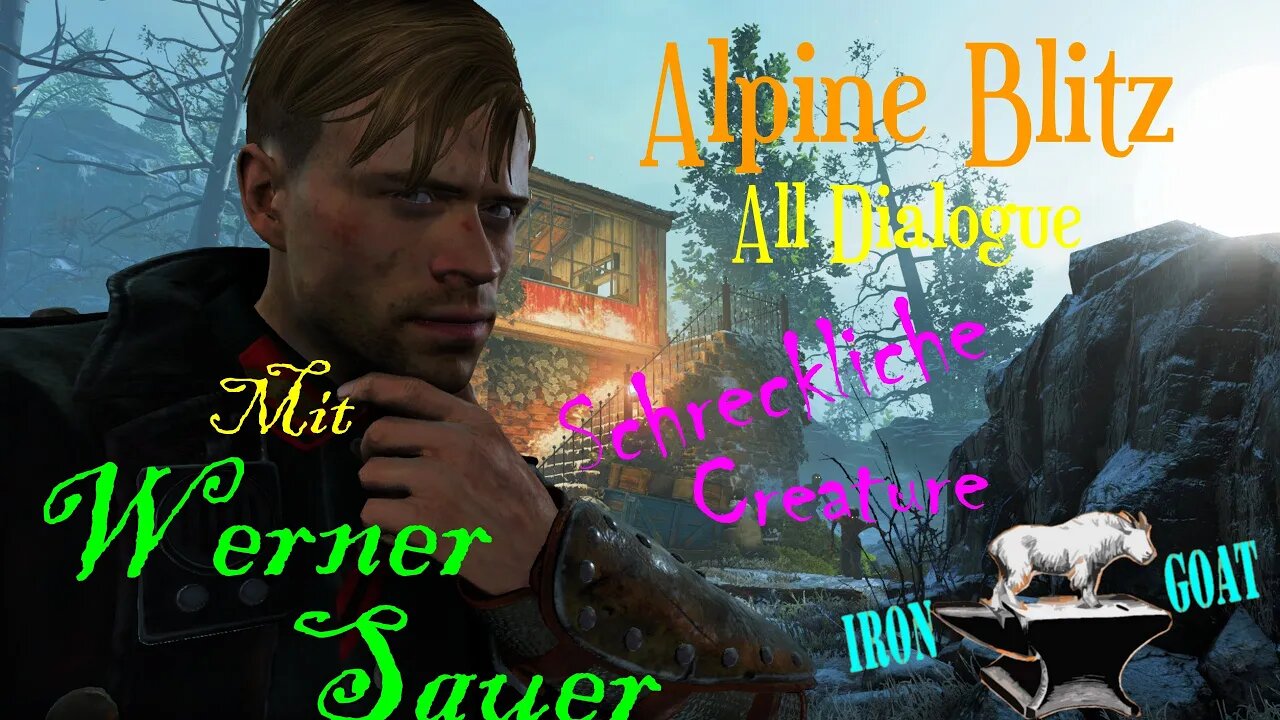 Zombie Army 4: Dead War - Alpine Blitz All Dialogue - "Hermann Wolff" Werner Sauer