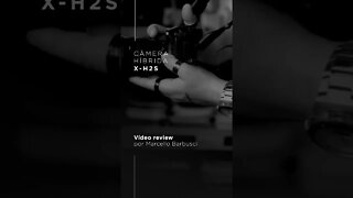 FUJIFILM X-H2s [1º REVIEW DA AMÉRICA LATINA] #Shorts