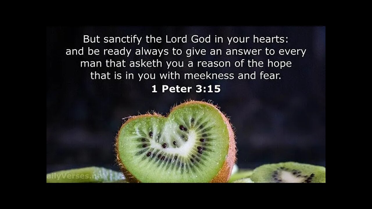 🔵 PROPHECY OF THE DAY: REASON OF THE HOPE THAT IS IN YOU