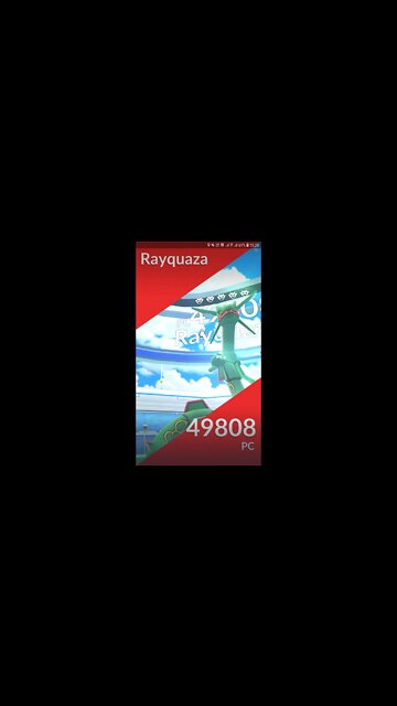 Pokémon GO - Reide de Rayquaza #SHORTS