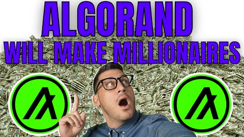 THIS ALGORAND UPGRADE WILL MAKE MILLIONAIRES | ALGORAND IS A GAME CHANGER IN BLOCKCHAIN | ALGO COIN