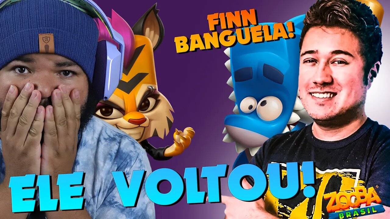 DAIMOS VOLTOU DAS CINZAS COM SEU FINN BANGUELA KKKK Zooba: Jogo de Batalha Animal!