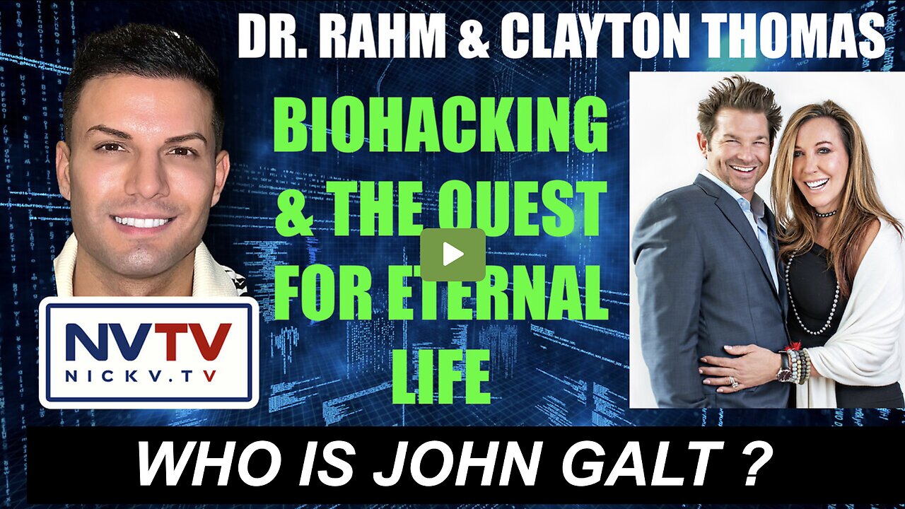 Biohacking & The Quest For Eternal Life W/ Nicholas Veniamin W/ Clayton Thomas & DR Christina Rahm