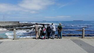 SOUTH AFRICA - Cape Town - Sea Point Drowning (Video) (A9P)