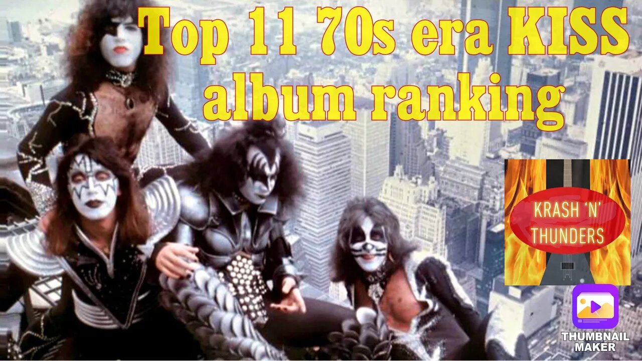 Kiss 70s Era discography ranking!