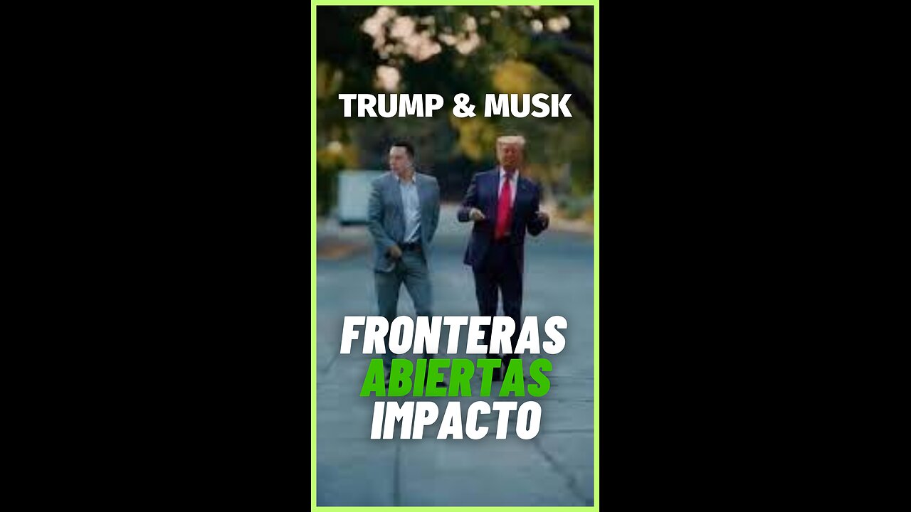 El Verdadero Impacto de las Fronteras Abiertas: Perspectiva Global - Elon Musk y Donald Trump