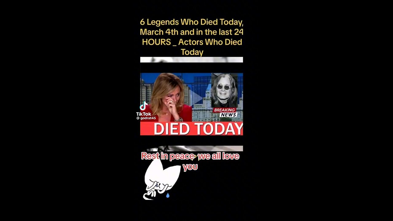 They’re dropping like flies