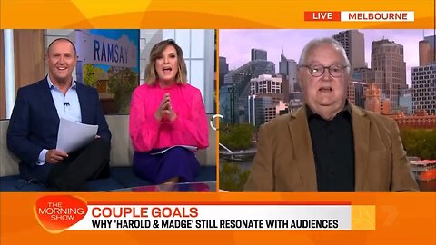 Harold says Madge is Vaccine Damaged so misses interview