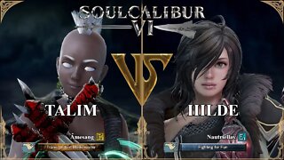 SoulCalibur VI — Amesang (Talim) VS Nautriellay (Hilde) | Xbox Series X Casual