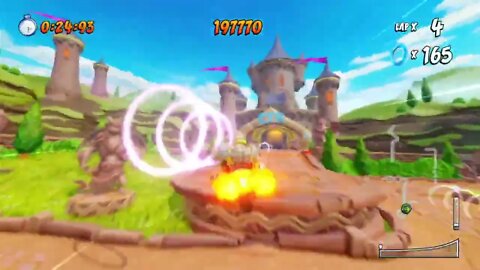 Spyro Circuit Ring Rally Gameplay - Crash Team Racing Nitro-Fueled (Nintendo Switch)