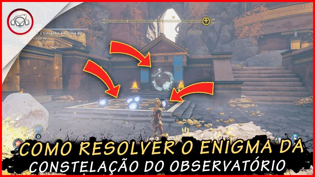 Immortals Fenyx Rising, O enigma da constelação do observatório | super dica