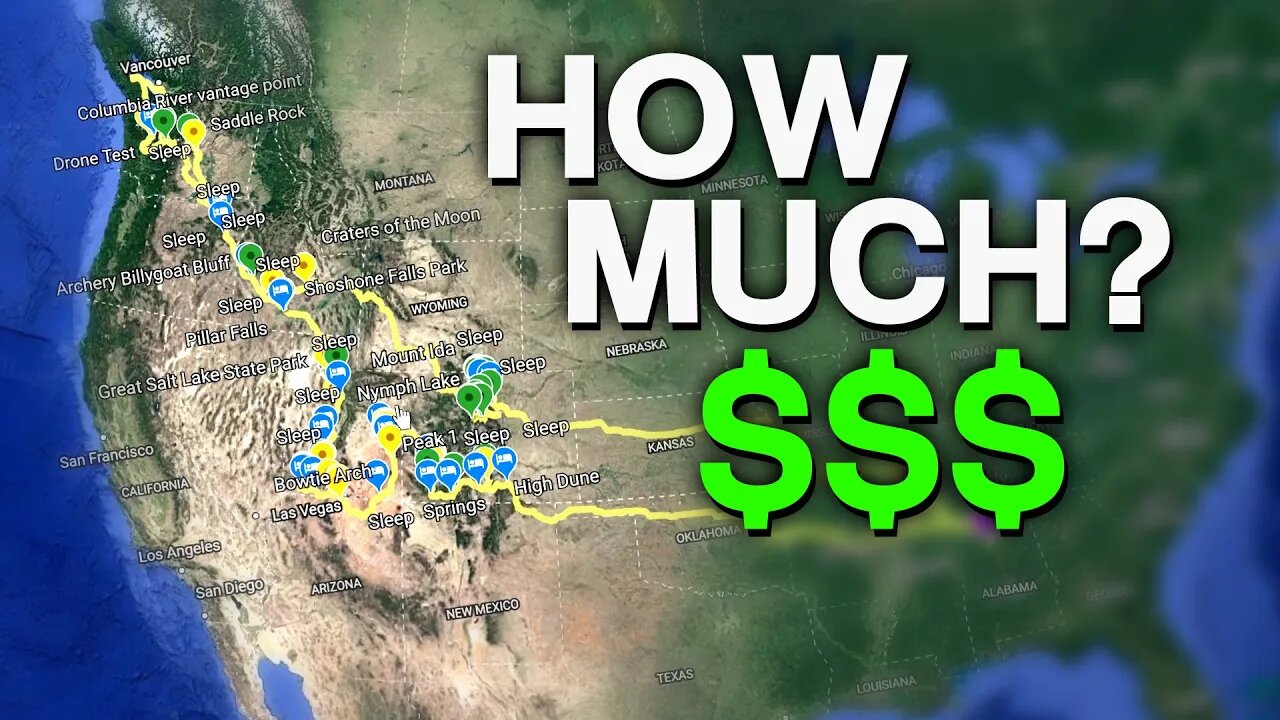 Road Trip Across America, How Much Does it Cost?