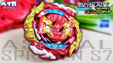 Análise ASTRAL SPRYZEN S7 - Beyblade Burst Quad Drive