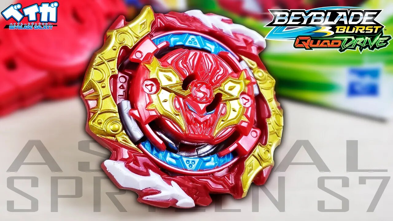 Análise ASTRAL SPRYZEN S7 - Beyblade Burst Quad Drive