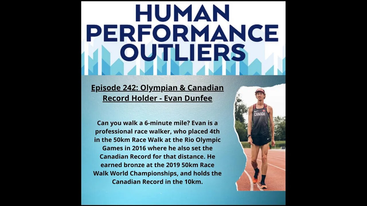 Can You Walk 6-minutes per mile?! Olympian - Episode 242: Evan Dunfee