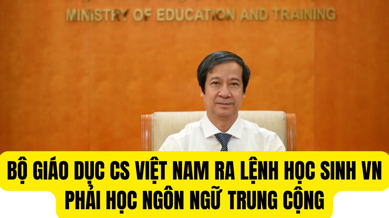 Tin 5/12/2023 Việt Cộng Ra Lệnh học Sinh Học Tiếng Trung Cộng
