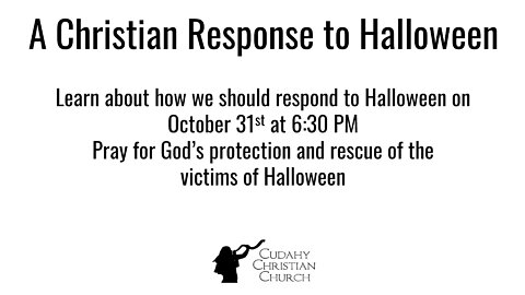 A Christian Response to Halloween