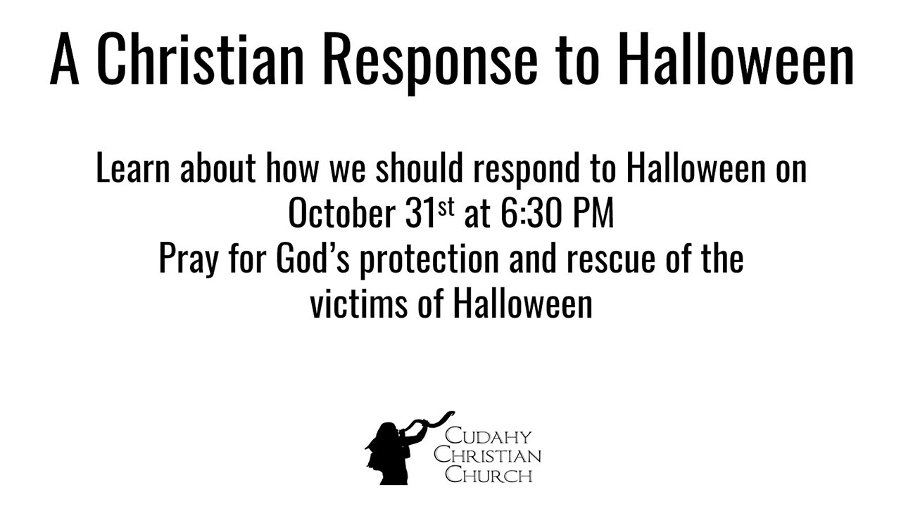 A Christian Response to Halloween