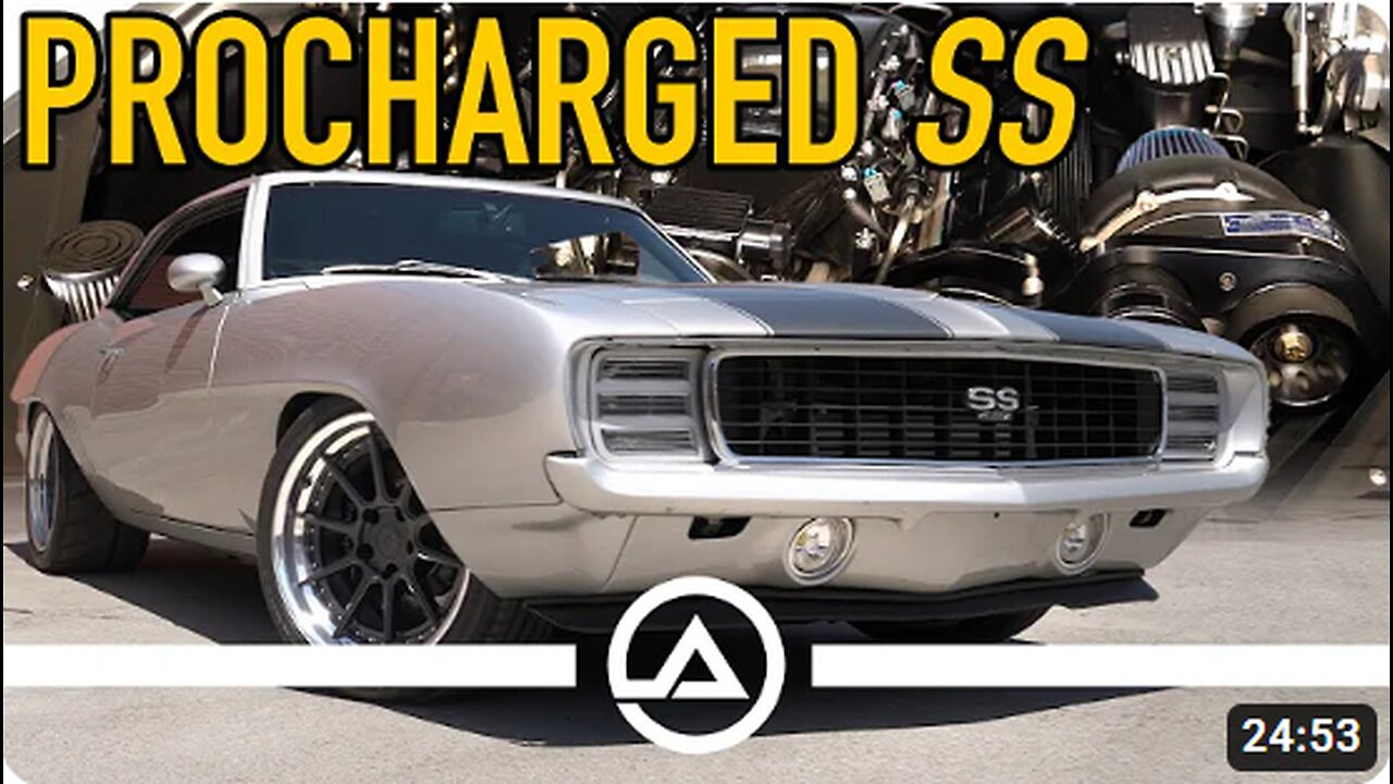 850 hp Pro Charged '69 Camaro Restomod | Tire Shredder