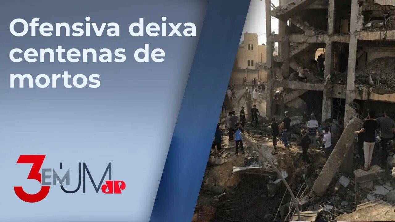 Ataque aéreo atinge hospital e escola em Gaza