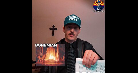 Kyle undercover has a list of attendees from the Bohemian Grove