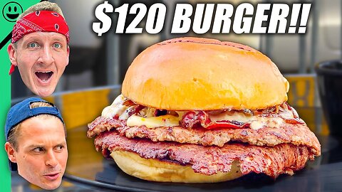 $8 vs $120 French Burger in Paris!! Complete Train wreck and Total Masterpiece!!