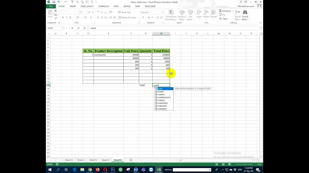 Excel How-To: Starting a Basic Spreadsheet