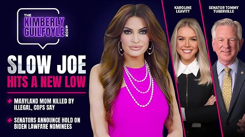 Slow Joe Hits a New Low, Plus New Case of Illegal Immigrant Crime, Live with Karoline Leavitt & Sen Tommy Tuberville | Ep. 134