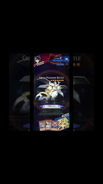 Yu-Gi-Oh! Duel Links - Great Poseidon Beetle Gameplay (Pick-a-Gift Campaign Day 2 Reward)