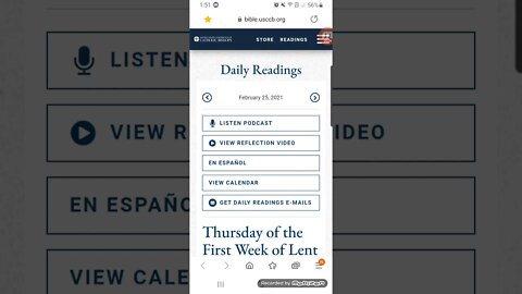 Jesus is our Savior/ Bible reading FEB 25 / 2021