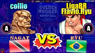 Street Fighter II': Champion Edition (collio Vs. LigaBR Flavio.Ryu) [Trinidad and Tobago Vs. Brazil]