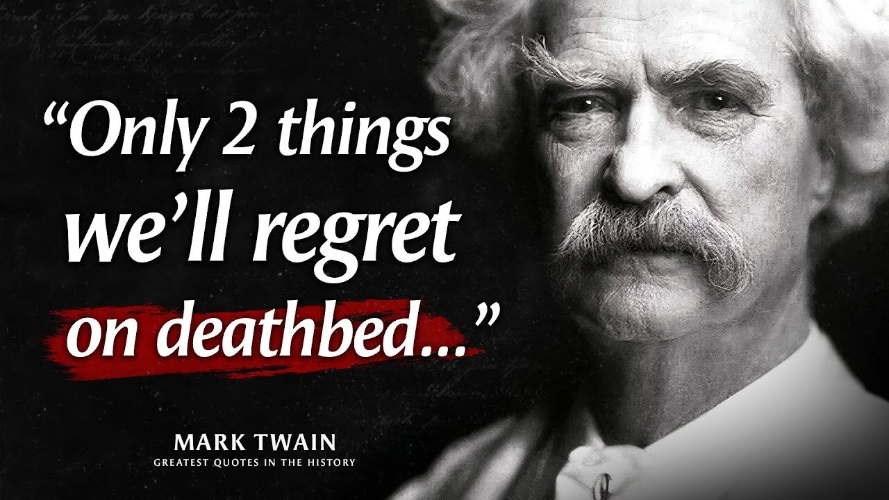 Mark Twain's Life Lessons I Could Never Forget | emnopk